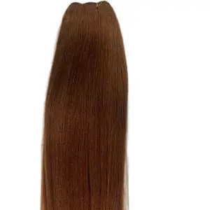 Micro perm yaki 18" 100% human hair weft/weave extension #30