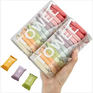 28-pack compressed towels, portable compressed towel sheets, reusable thickened facial tissues, super absorbent cleaning cloths, camping wipes, suitable for travel, home use, and outdoor activities