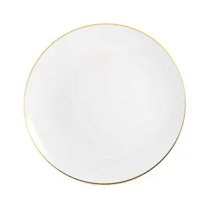 10 In. Classic Gold Design Plates | 10 Count