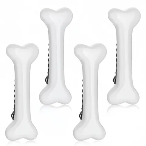 Cute Bone Shaped Hair Clips, 4 Counts Fashionable Hair Accessories for Women & Girls, Minimalist Headwear Suitable for Thick Hair, Claw Clip, Hair Claws, Super Cute Clips, Hairclips