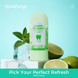 AuraNexa Fluoride Solid Toothpaste-Free, Eco-Friendly, Portable, Long-Lasting Fresh Breath | Natural Oral Care #dealsforyoudays
