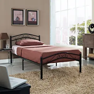 Modway Townhouse Twin Bed in Black
