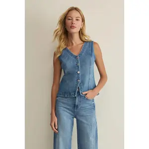 Porto Denim Tank Vest Eternity