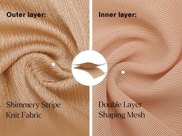 Popilush Sexy Shapewear Mini Satin Slimming Cocktail Dress Built-In Bra Square Neck Tummy Control#FallFreshness