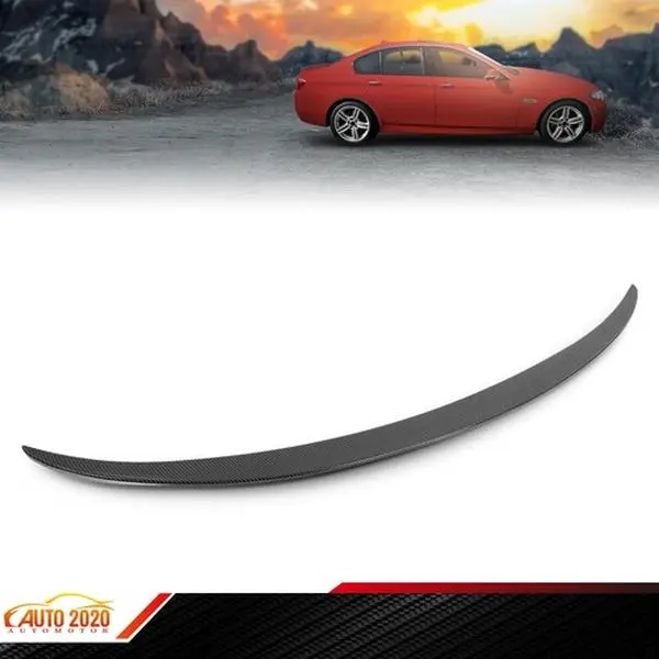 Fits 11-16 BMW 5 Series F10 & M5 MP Style Carbon Fiber Trunk Rear Spoiler CF