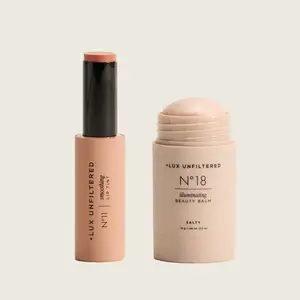 N°18 Illuminating Beauty Balm in Salty + N°11 Smoothing Lip Tint in Paloma