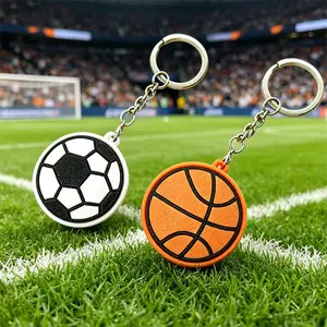 2pcs Viral 3D Printed Click Fidget Keychain Creative Ball Press Stress Relief Pendant Club Souvenir Ornament