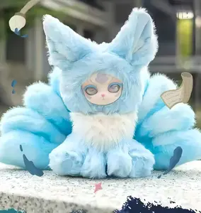 CN   Nine‑Tailed Fortune Chronicle series Mystery Boxes Bag Pendant Bunny Plush Dolls Soft Collectibles
