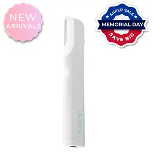 RIKI Ex Fuzz Off Dermaplaning Facial Tool with Lights - Instantly Removes Peach Fuzz & Exfoliates for Smoother Brighter Skin - Easy to Control Handle & Ultra Sharp Stainless Steel Blade