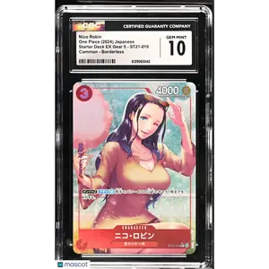 Nico Robin #ST21-010 Japanese 2024 One Piece Starter Deck EX Gear 5 CGC 10
