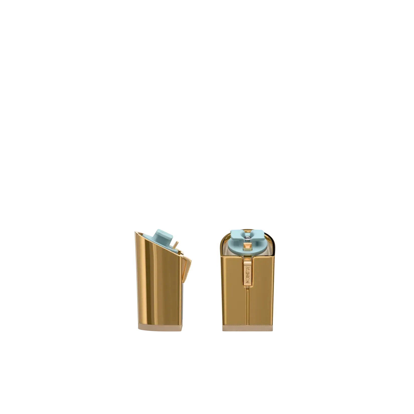 Block Heel Kit 4 Gold Metallic
