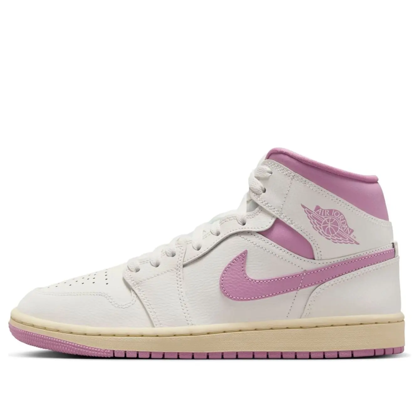 (WMNS) Air Jordan 1 Mid 'Sail Pink Coconut Milk' BQ6472-162