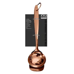 NuSteel  Kitchen Tool Set - 1.5 mm. Copper Finish