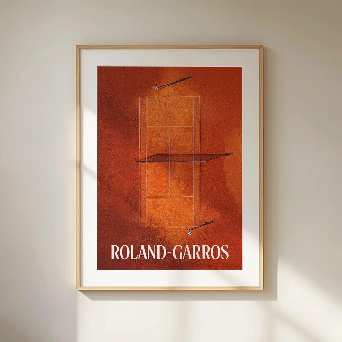 Aerial Photography, Tennis Lovers Gift, Tennis Aesthetic Decor, Tennis Grand Slam, French Open Art, Roland Garros Tennis Poster Unframed, Room Decor