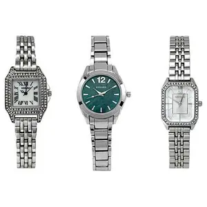 Kessaris 3-Piece Goldtone Metal Watch Set
