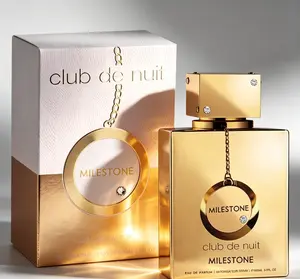 Armaf Club De Nuit Milestone Regular Edition Unisex Perfume, 3.6 oz EDP, Marine and Woody Scent, Made in France – Viral TikTok Unisex Fragrance, Long Lasting, Compliment Magnet, Designer Dupe, Affordable Luxury Daily Scent