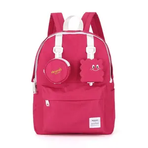 CANDYTUFT 14" WATERPROOF BACKPACK-0422 - MAGENTA