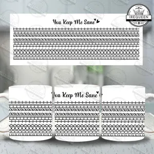 F*ck This Sh*t Hidden Message Coffee Mug, Funny Sarcastic Mug, Coworker Gag Gifts, you keep me sane