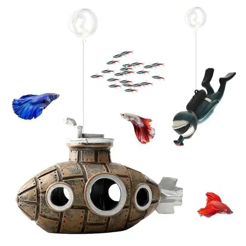 Brown Submarine&diver