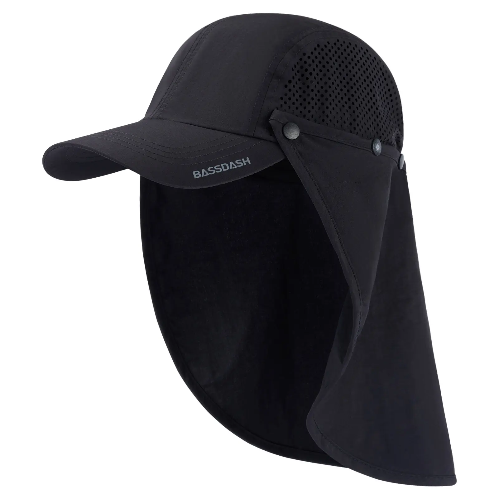 Black with Unfoldable Brim