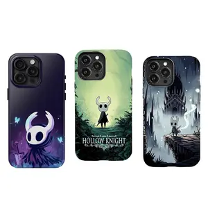 Hollow Knight Themed Phone Cover Collection – Dark Fantasy Gaming Aesthetic,Suitable for iPhone 17/16/15/14/13/12/11 Pro Max/Plusand Samsung Galaxy S23-25