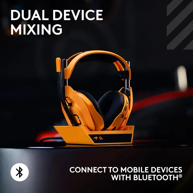Logitech G Astro A50 X LIGHTSPEED Wireless Gaming Headset McLaren