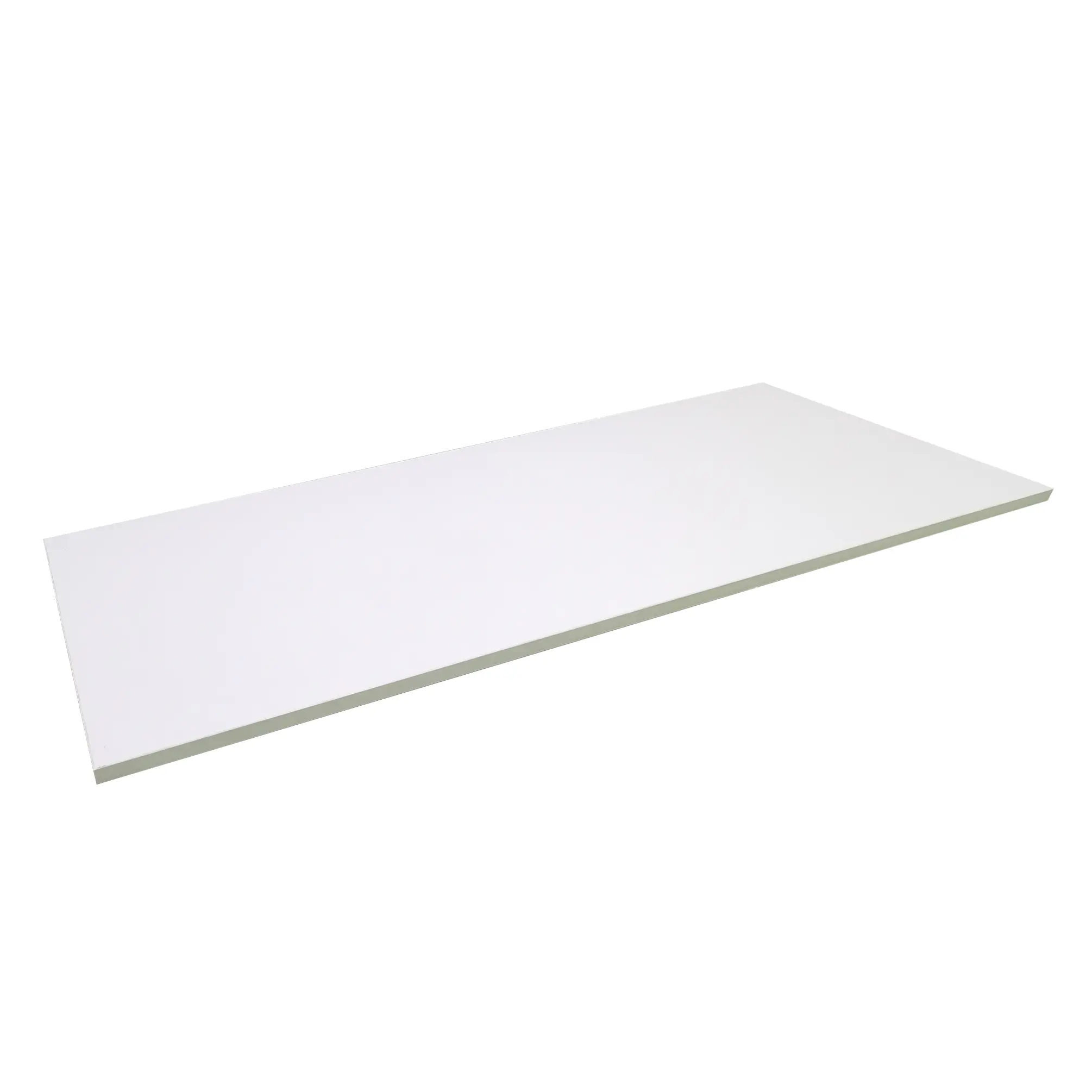 FixtureDisplays® 40" x 16" White Melamine MDF Shelf, 3/4" Nominal Thick 18766-40X16" shelf