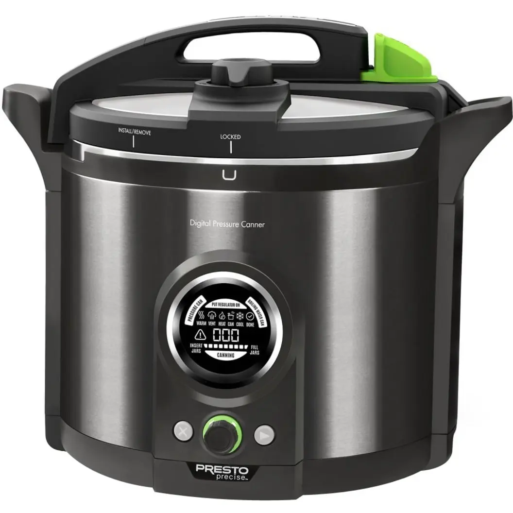 212 MAIN 12 qt. Precise Digital Electric Pressure Canner - Programmable Stainless Steel Pressure Cooker, Kitchen Cookware, Pressure Cooker Stainless Steel