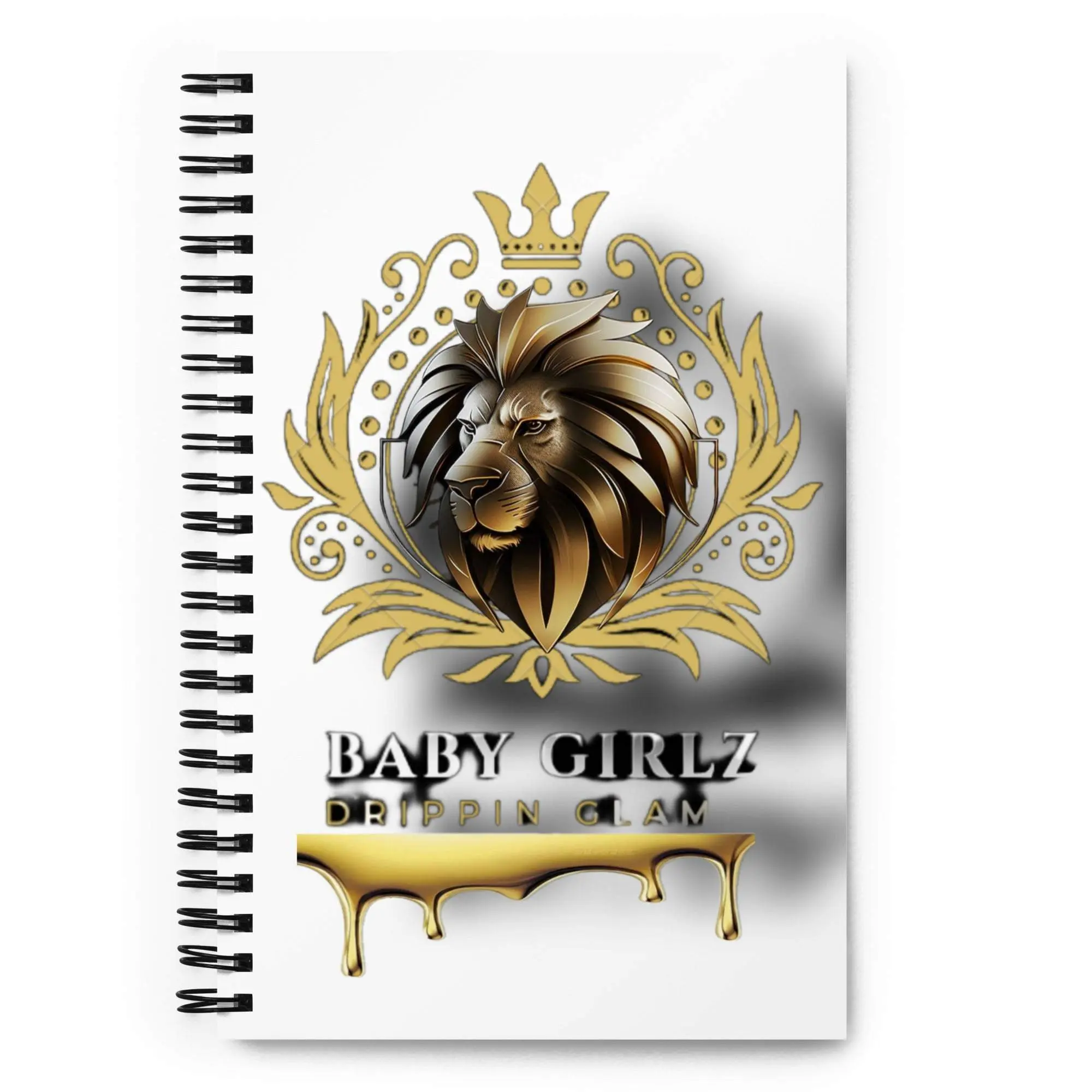 Spiral Glam notebook