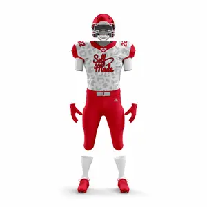 Selflove Red American Football Uniform