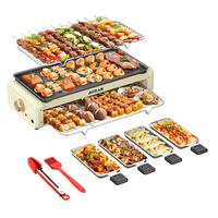 White Plus (with food clip and 4 hand plates)