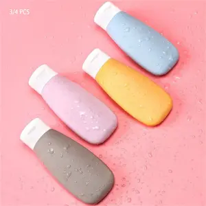 ✨3/4-Piece Travel Bottles Set for Toiletries TSA Approved, Leak Proof Travel Size Containers Kit Portable Refillable Travel Accessories for Shampoo Conditioner Lotion Liquids (Multi-color)