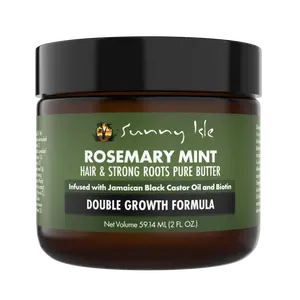 Sunny Isle Rosemary Mint Hair and Strong Roots Butter Sunny Isle Rosemary Mint Hair and Strong Roots Butter