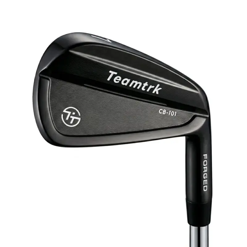 Teamtrk CB-101 Men's Golf Iron Set Soft Iron Forged Material 4 5 6 7 8 9 P 7 Pieces per Set Golf Club Set