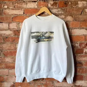 Vintage 90s Polaris Snowmobile Crewneck Sweatshirt 90s Streetwear T Shirt Hoodie Made In USA REPRINT