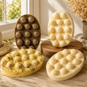 Aromatherapy Glow Ritual Massage Bars, Moisturizing Body Cleanser, Beauty & Personal Care Coffee Mocha Renewal | Collagen Silk | Golden Calendula | Rice Glow Centella | Nourishing Your Body Naturally