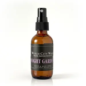 Night Garden nocturnal Floral Fragrance Room Spray Aroma Freshener Scented Flower Bottle Candle