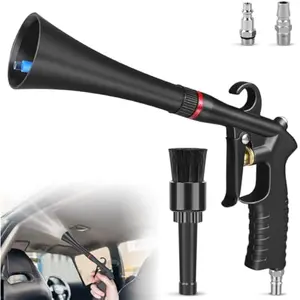 Car Cleaning Gun – High Pressure Air Blow Tool for Interior Detailing, Quickly Removes Dust & Dirt (Air Compressor Required)