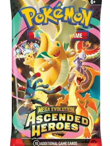 Pokemon Ascended Heroes Booster Pack - Trading Card Game