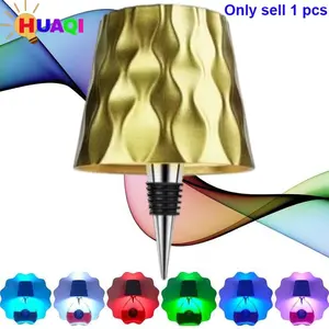 Water Ripple Bottle Table Lamp, Modern Simple Style, RGB or Three-Color Changing, Dimmable, USB Charging LED Night Light