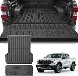 For Ford Maverick 2022 2023 2024 2025 2026, TPE Truck Bed Mat, Heavy Duty Bed Liner Protector, Cargo Liner Pickup Truck Bed Accessories