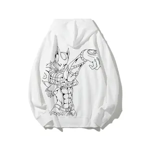 JoJo's Bizarre Adventure Killer Queen Themed Hoodie, Made in the USA | Premium Cotton Blend Street wear Hoodie | Relaxed Fit