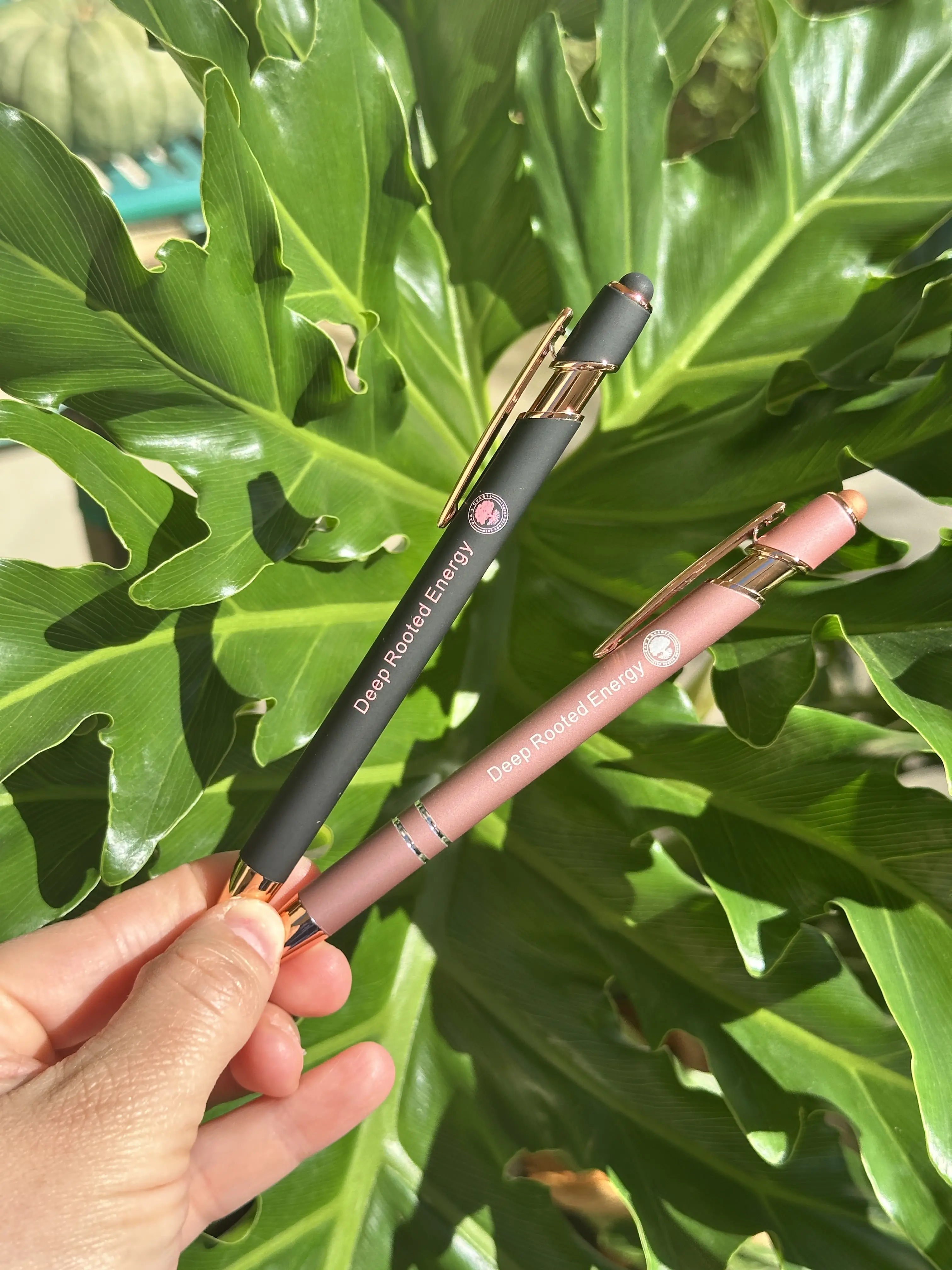 Oak & Quartz Pens