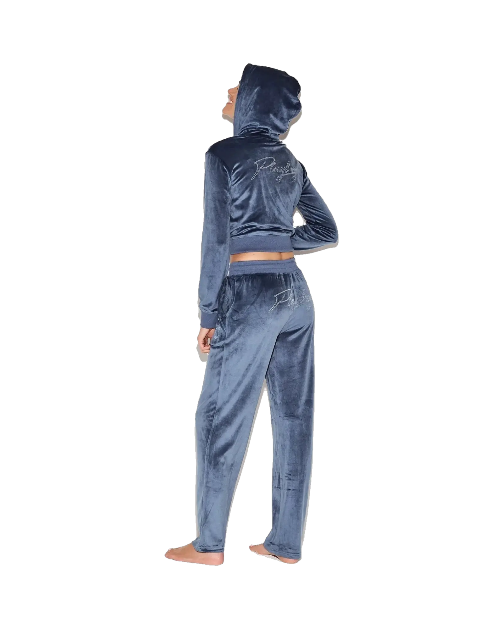 Playboy Women's Velour Pants