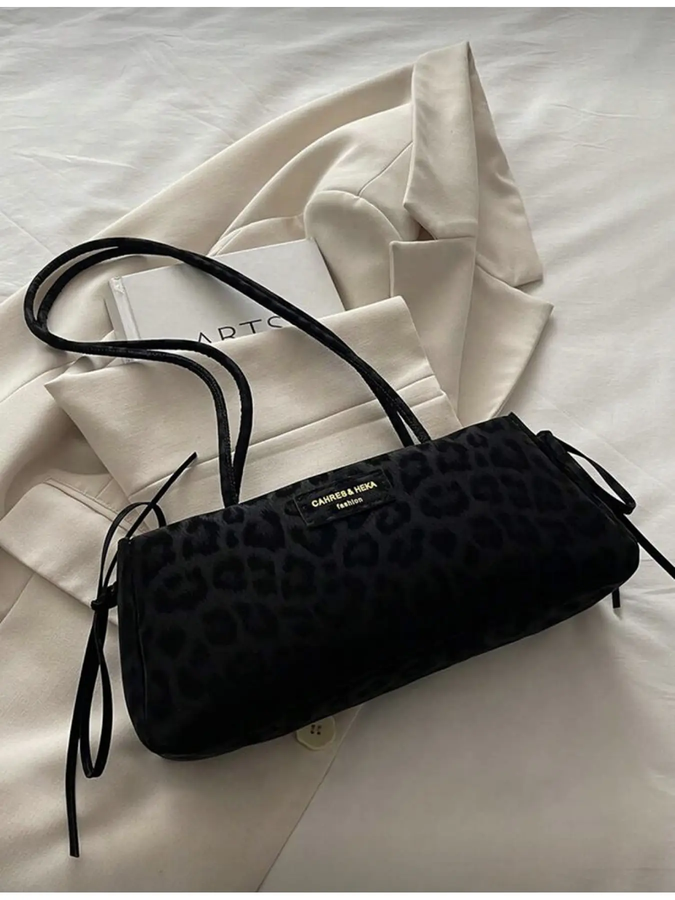 New Fashion Leopard Print Handbag Shoulder Bag Crossbody for Party Outing Vacation Shopping Daily Use Coin Phone Storage Elegant Ladies Bag for Professional Women College Students Office Workers Fashionable Bags