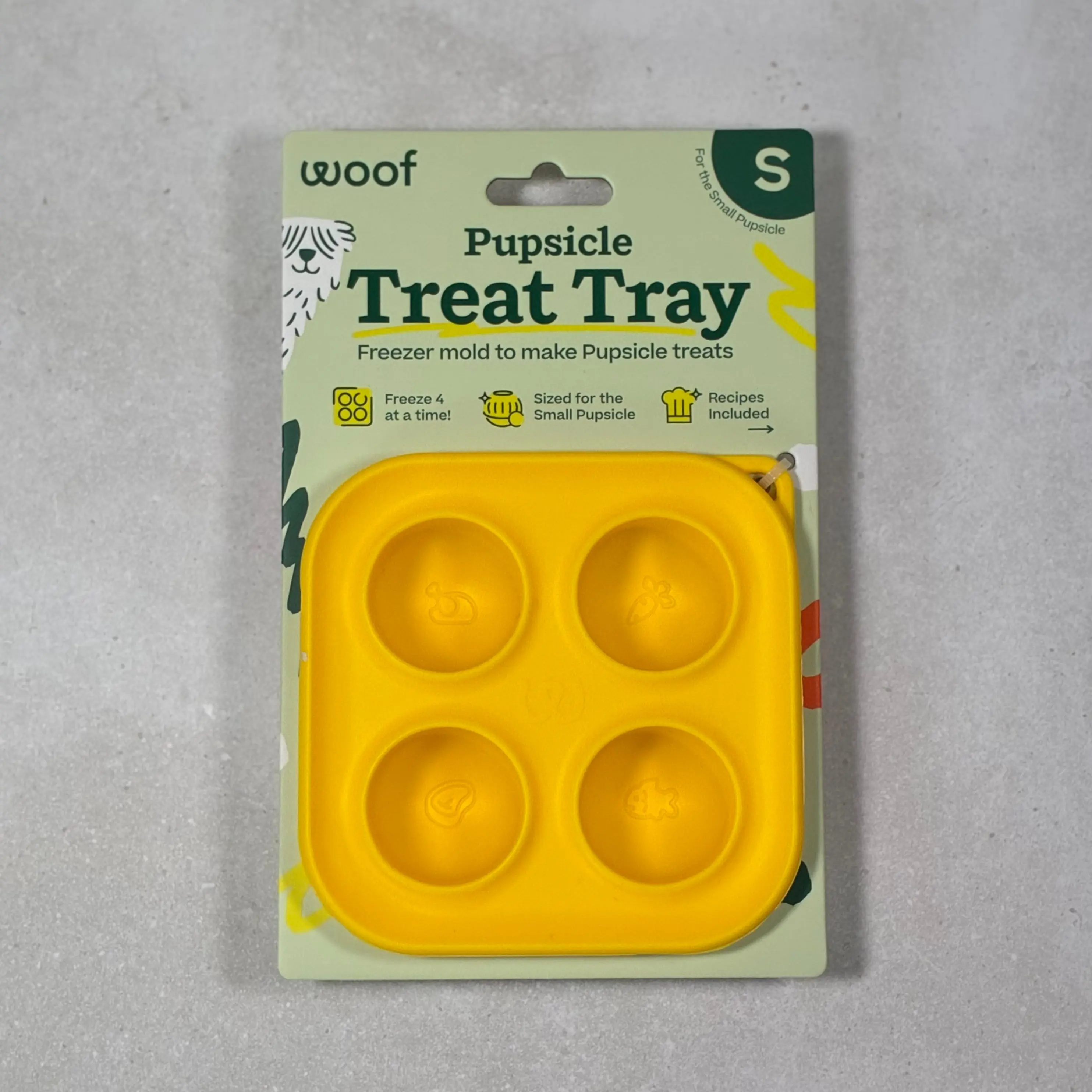 Woof The Pupsicle Treat Tray Mold