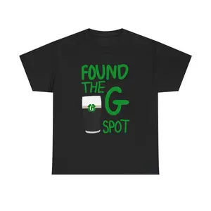 Graphic Tee Found The G Shirt - Funny St. Patrick's Day T-shirt, Split The G Tee, Unisex Cotton Shirt