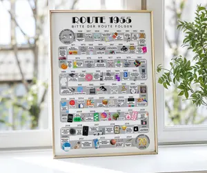 1955 70th Birthday Poster Milestones 70th Birthday Gift for Men and Women Instantly Printable A3 A4 A5 Gift Love