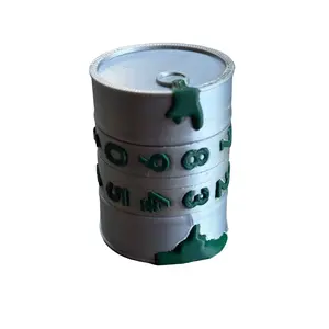 Rad Counter - Toxic Barrel Life Tracker for MTG, D&D & Cyberpunk Tabletop Games