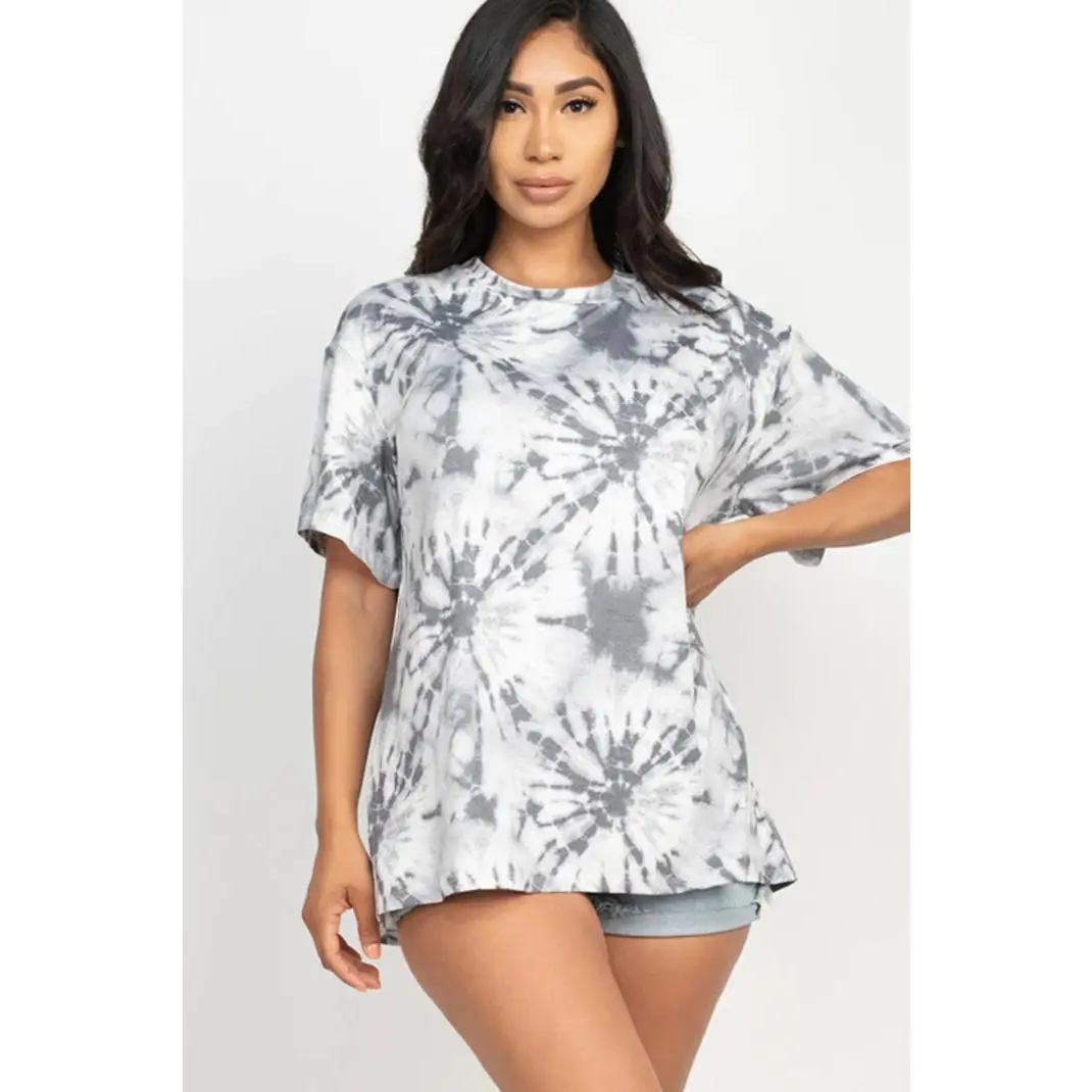 Tie-Dye Oversized Top